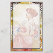 Alphonse Mucha Summer Briefpapier (Voorkant)