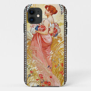 Alphonse Mucha Summer Case-Mate iPhone Case