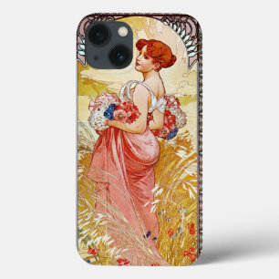 Alphonse Mucha Summer Case-Mate iPhone Case