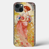 Alphonse Mucha Summer Case-Mate iPhone Case (Achterkant)