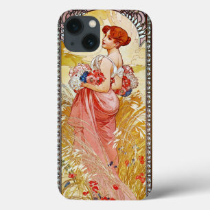 Alphonse Mucha Summer Case-Mate iPhone Case
