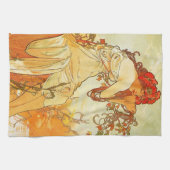 Alphonse Mucha Summer Kitchen Towel Theedoek (Horizontaal)