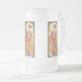 Alphonse Mucha Summer Matglas Bierpul (Voorkant rechts)