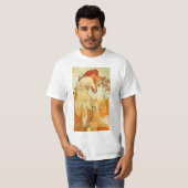 Alphonse Mucha Summer T-shirt (Voorkant volledig)