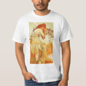 Alphonse Mucha Summer T-shirt (Voorkant)