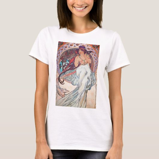 Alphonse Mucha T-shirt (Voorkant)