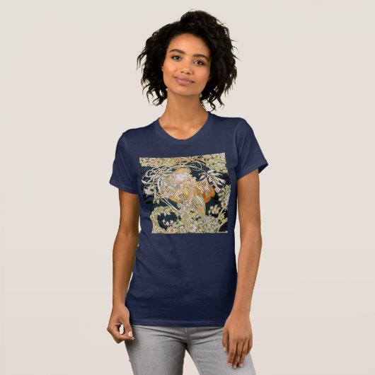 “Alphonse Mucha” T-shirt (Voorkant volledig)