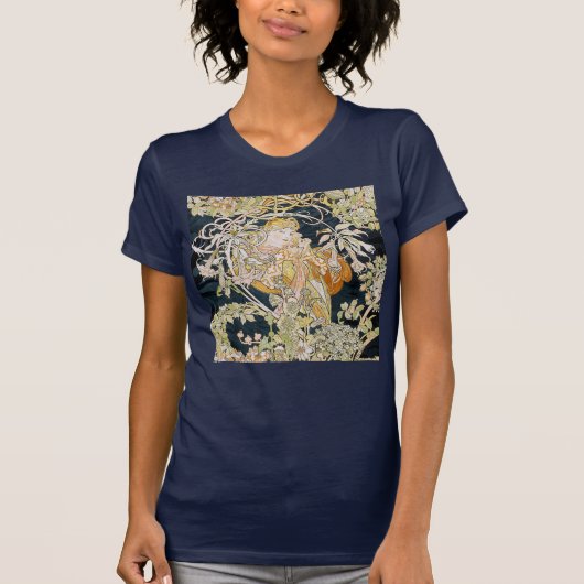 “Alphonse Mucha” T-shirt (Voorkant)
