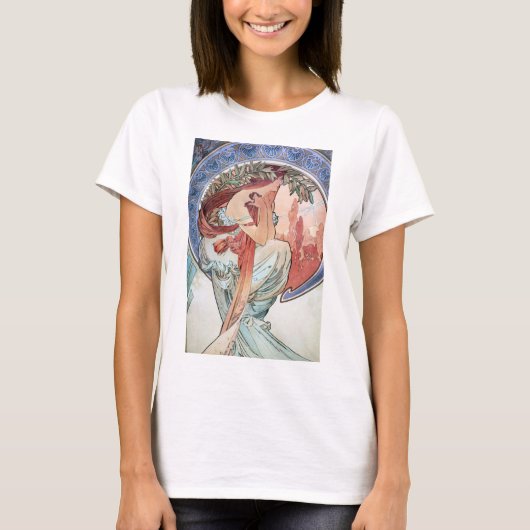 Alphonse Mucha T-shirt (Voorkant)