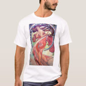 Alphonse Mucha T-shirt (Voorkant)