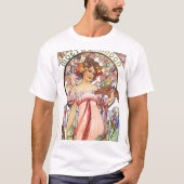 Alphonse Mucha T-shirt (Voorkant)