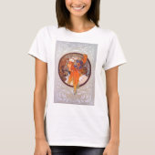 Alphonse Mucha T-shirt (Voorkant)