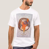 Alphonse Mucha T-shirt (Voorkant)