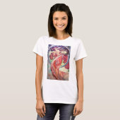 Alphonse Mucha T-shirt (Voorkant volledig)