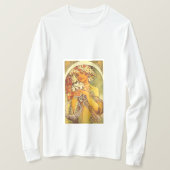 Alphonse Mucha T-shirt (Design voorkant)