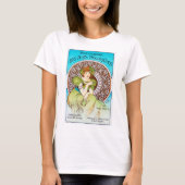 Alphonse Mucha T-shirt (Voorkant)
