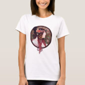 Alphonse Mucha T-shirt (Voorkant)