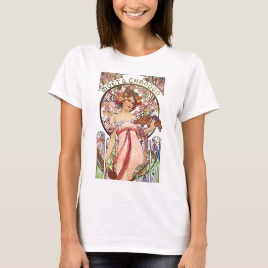 Alphonse Mucha T-shirt (Voorkant)