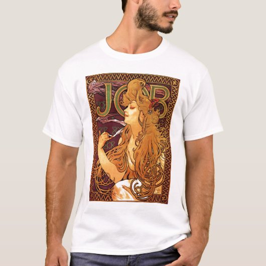Alphonse Mucha T-shirt (Voorkant)