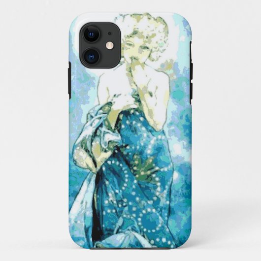 Alphonse Mucha "The Moon" Case-Mate iPhone Case (Achterkant)