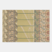 Alphonse Mucha The Seasons 1897 Art Nouveau Inpakpapier Vel (Voorkant 2)