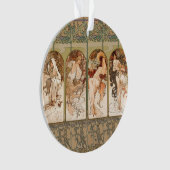 Alphonse Mucha The Seasons 1897 Art Nouveau Ornament (voorkant)