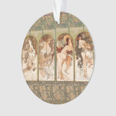 Alphonse Mucha The Seasons 1897 Art Nouveau Ornament (voorkant)