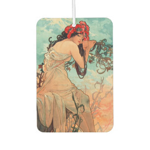 Alphonse Mucha, The Seasons, Summer (1896)  Luchtverfrisser