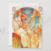 Alphonse Mucha The Slav Epic Invitations Kaart (Voorkant)