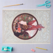 Alphonse Mucha Tissuepapier (Craft)