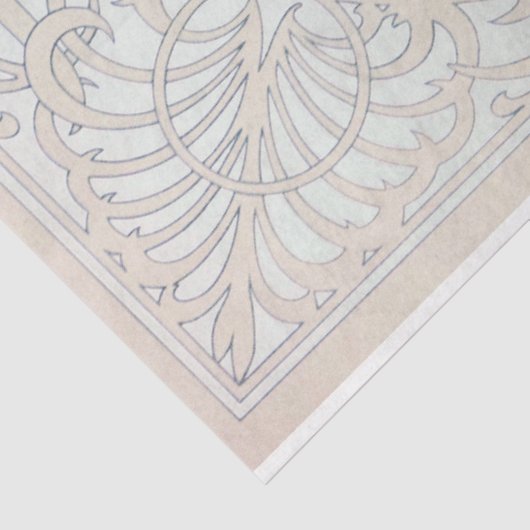 Alphonse Mucha Tissuepapier (Detail)