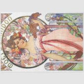 Alphonse Mucha Tissuepapier (Voorkant)