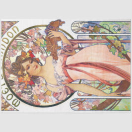 Alphonse Mucha Tissuepapier