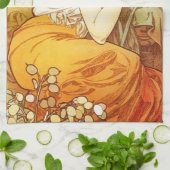 Alphonse Mucha Topaz Kitchen Towel Theedoek (Gevouwen)