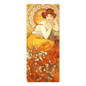 Alphonse Mucha Topaz Print Foto Afdruk (Voorkant)