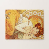 Alphonse Mucha Topaz Puzzle Legpuzzel (Horizontaal)