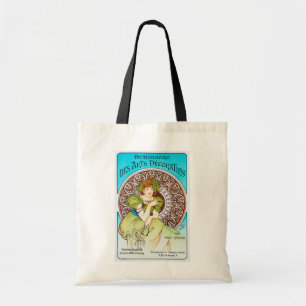 Alphonse Mucha Tote Bag