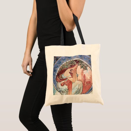 Alphonse Mucha Tote Bag (Voorkant (product))