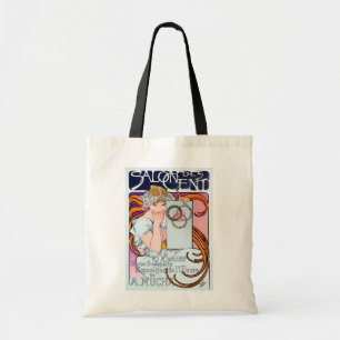 Alphonse Mucha Tote Bag