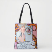 Alphonse Mucha Tote Bag (Voorkant)