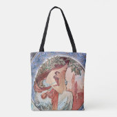 Alphonse Mucha Tote Bag (Achterkant)