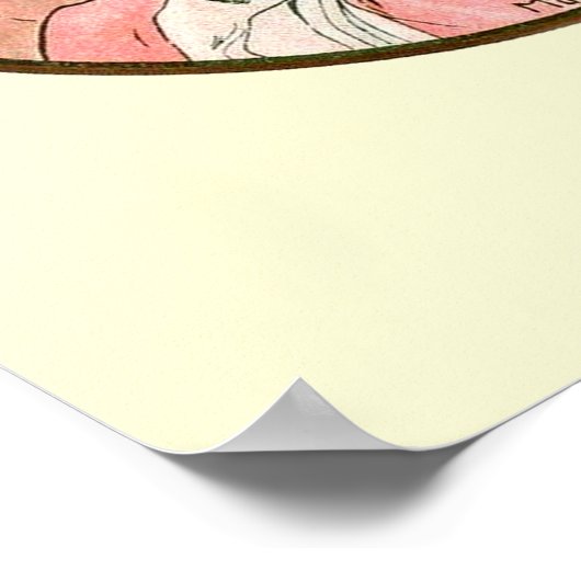 Alphonse Mucha twaalf maanden van het jaar Poster (Hoek)