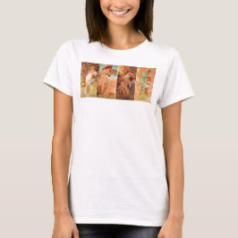 Alphonse Mucha, Vier seizoenen T-shirt