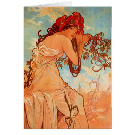 Alphonse Mucha, Vier seizoenen, zomer