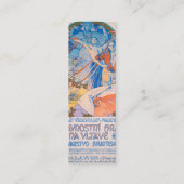 Alphonse Mucha voor Sokol Festival (1926) Mini Visitekaartje (Achterkant)