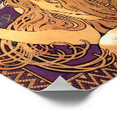 Alphonse Mucha wandkunst vintage poster (Hoek)