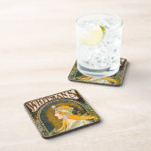 Alphonse Mucha  Whitman's Ad Bier Onderzetter (Rechterzijde)