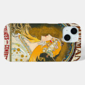 Alphonse Mucha Whitman's Ad Case-Mate iPhone Case (Achterkant (horizontaal))