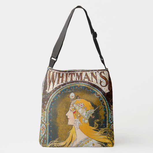 Alphonse Mucha  Whitman's Ad Crossbody Tas (Achterkant)