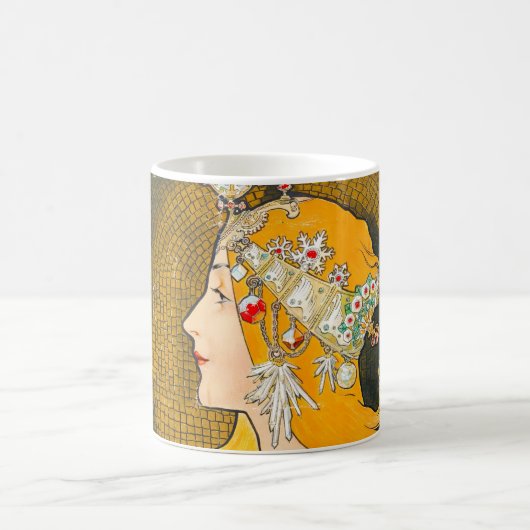 Alphonse Mucha  Whitman's Ad Koffiemok (Center)